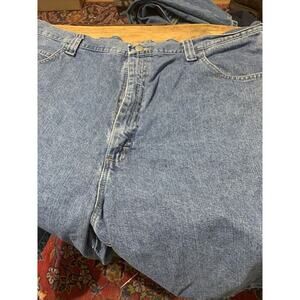 Wrangler mens denim carpenter shorts size 42‎ Set1